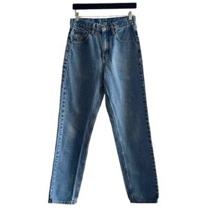 Vintage Carhartt Blue Jeans Distressed High Rise Workwear Utility